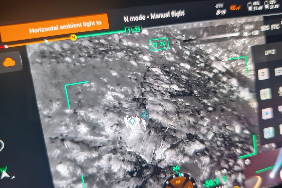 Operação de resgate de três pessoas no Gerês