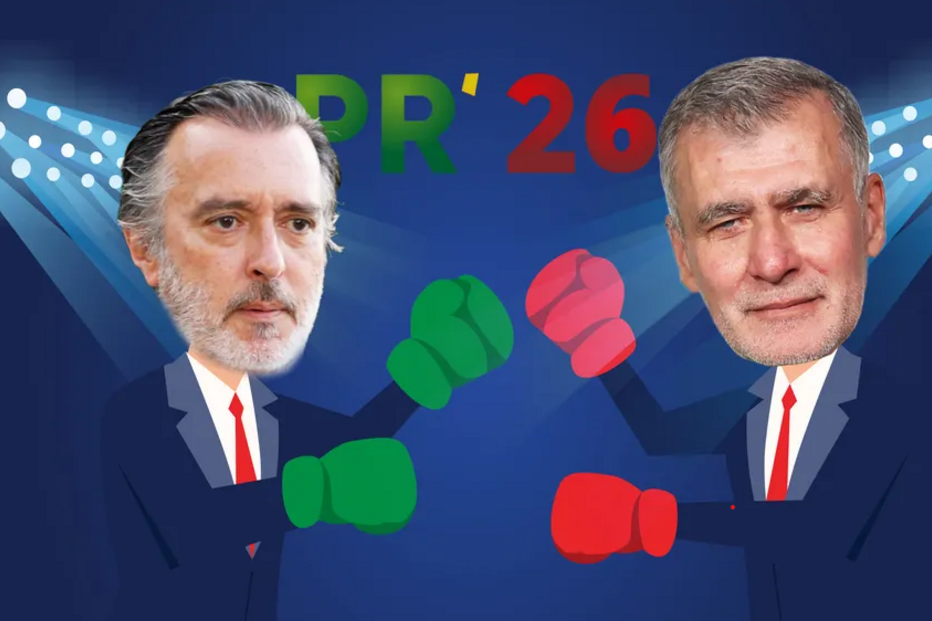 Cotrim de Figueiredo e Gouveia e Melo protagonizaram debate televisivo das Presidenciais 2026