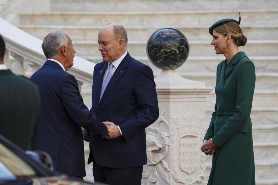 Marcelo Rebelo de Sousa encontra-se com o Príncipe Alberto II no Mónaco