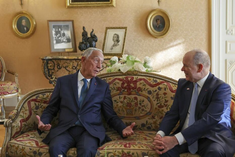 Marcelo Rebelo de Sousa visita o Príncipe Alberto II no Mónaco para reforçar laços bilaterais
