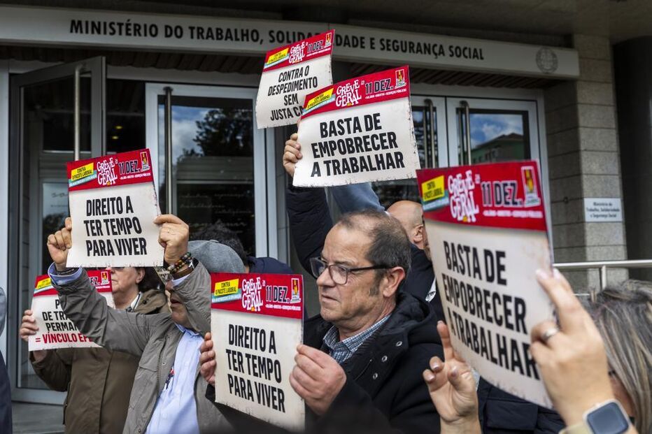 Greve geral está agendada para 11 de dezembro