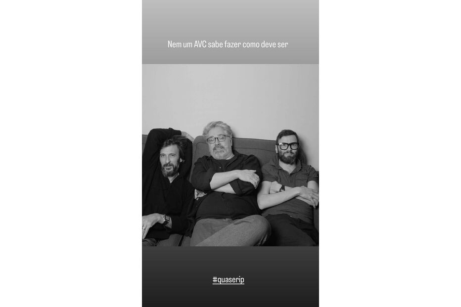 Bruno Nogueira reage com humor ao AVC de Nuno Markl, com Filipe Melo