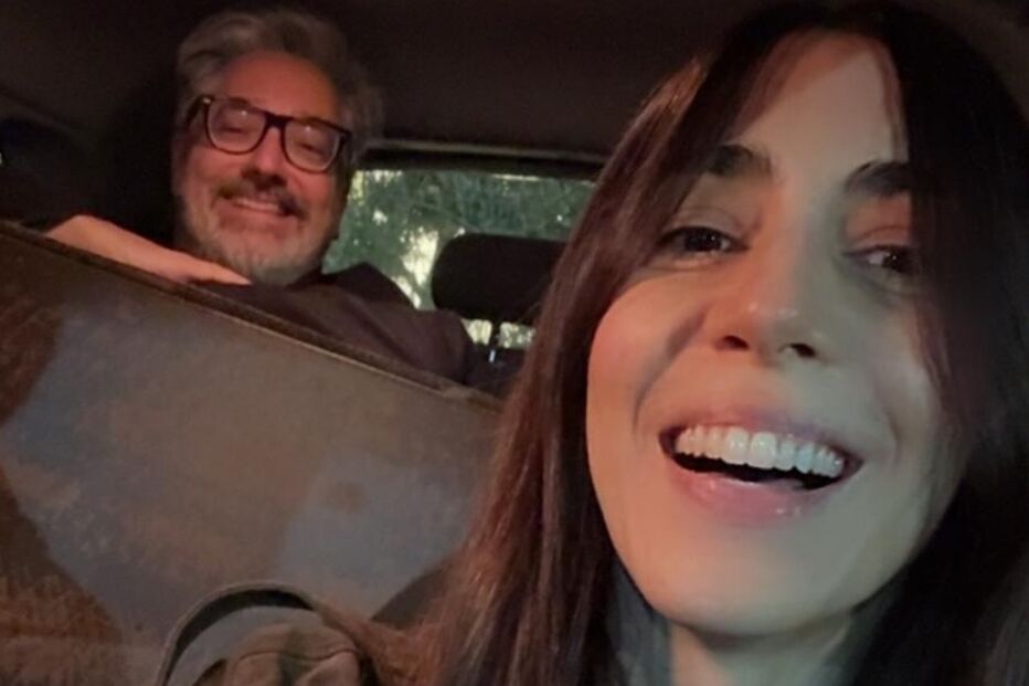 Nuno Markl surge com a namorada, após susto