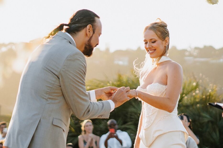 Gabriel o Pensador casou-se com Gabriela Vicente