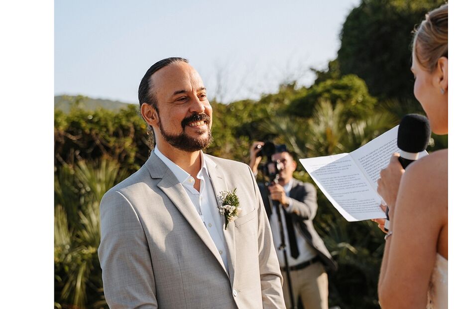 Gabriel o Pensador casou-se com Gabriela Vicente