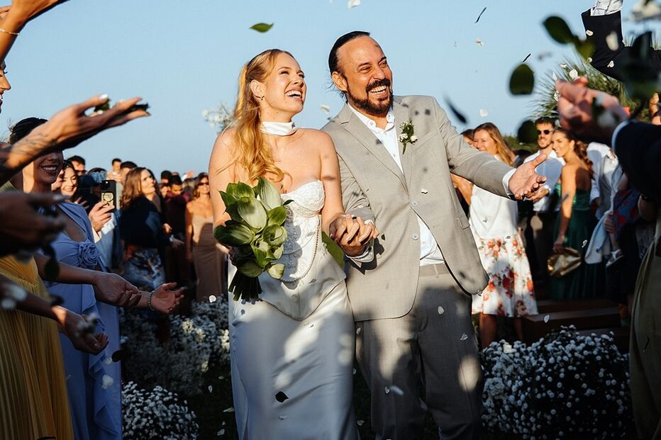 Gabriel o Pensador casou-se com Gabriela Vicente numa cerimónia
