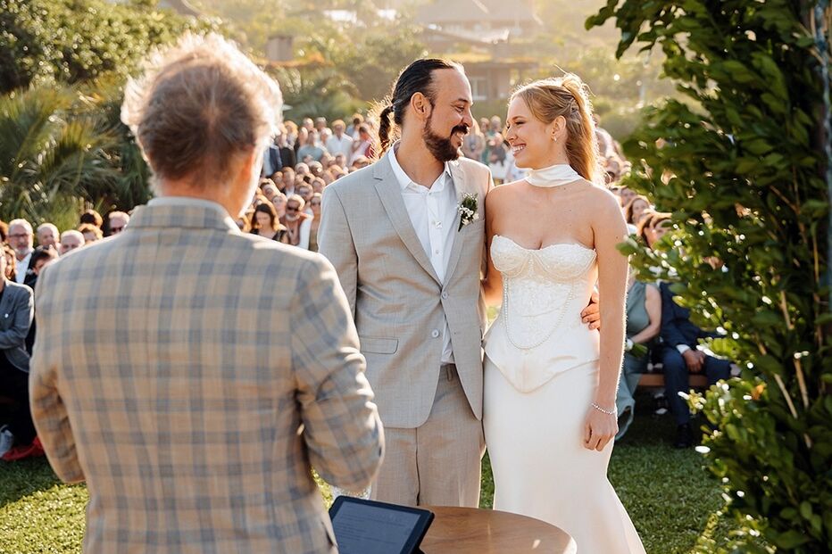 Casamento de Gabriel o Pensador com Gabriela Vicente