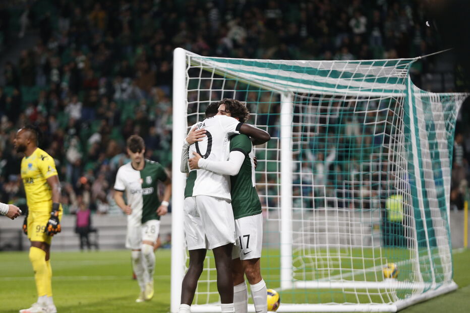 Francisco Trincão inaugurou o marcador