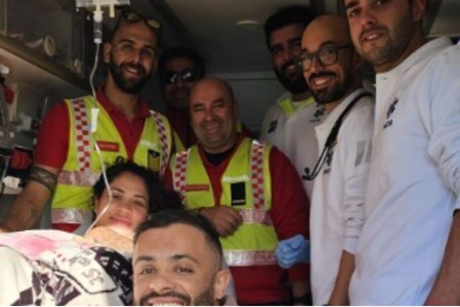 Bombeiros de Lagos fazem parto em casa