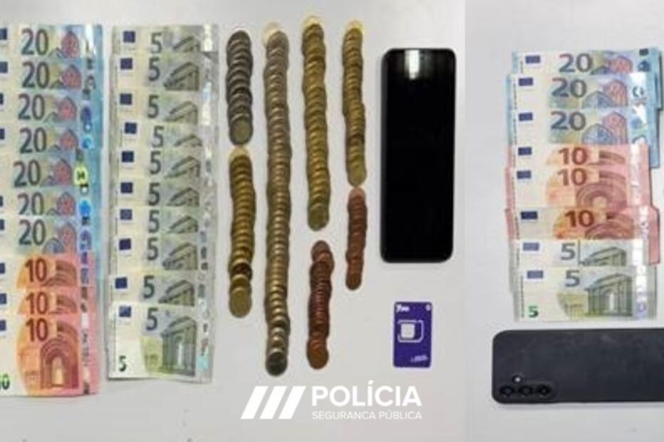 Quatro detidos no Porto por tráfico; apreensão de dinheiro e estupefacientes