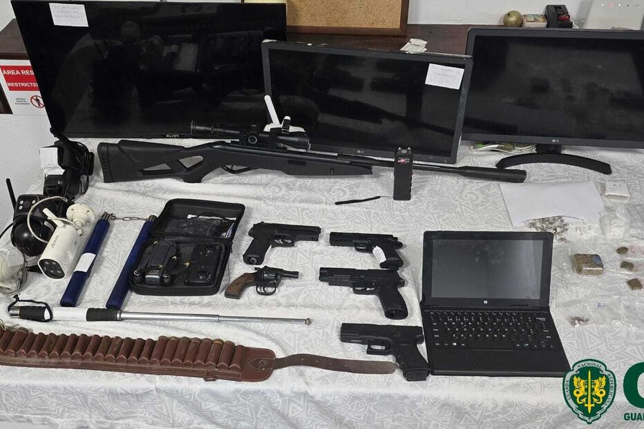 Ílhavo: Casal detido por suspeitas de tráfico de droga e posse de armas