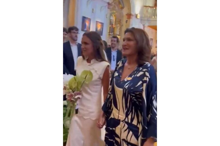 Almeno Gonçalves falha casamento da filha, Francisca, na presença da mãe, Rita Salema