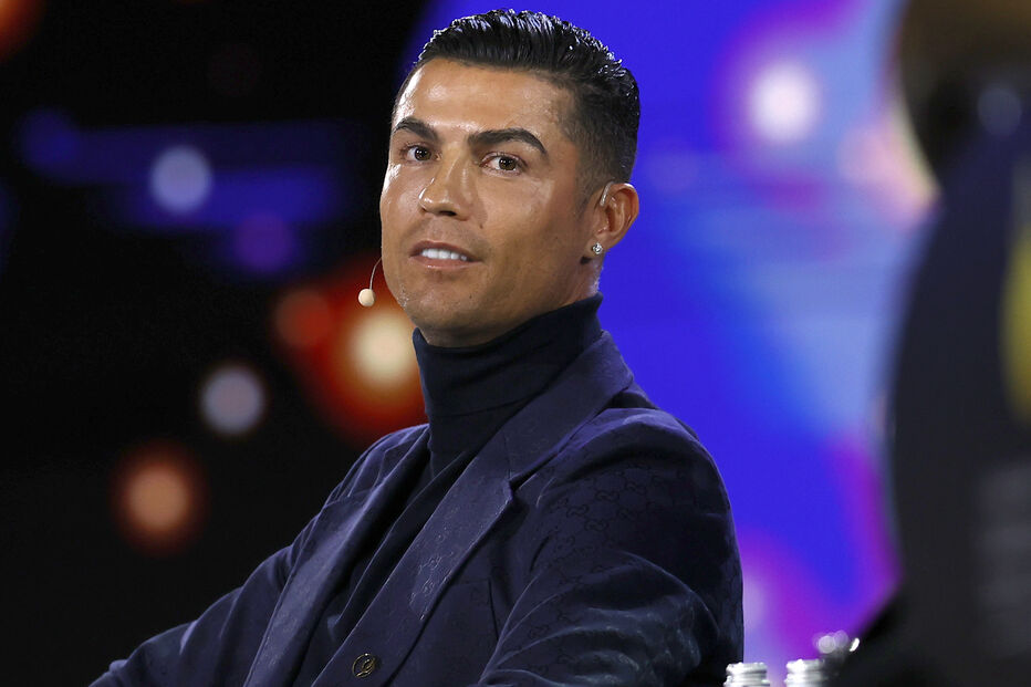 Cristiano Ronaldo durante evento no Dubai