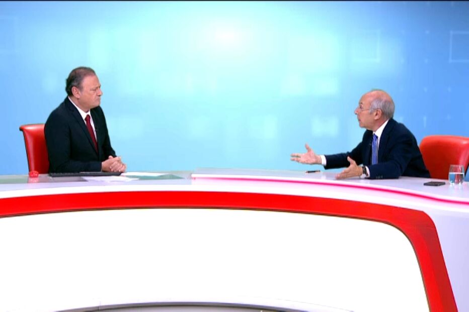 Luís Marques Mendes em entrevista no Grande Jornal