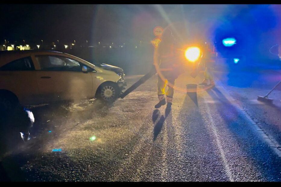 Colisão frontal na N4 em Estremoz