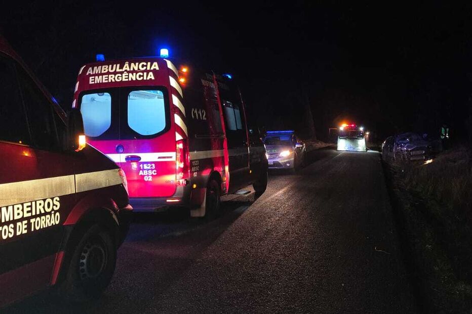 Dois feridos após despiste em Alcácer do Sal