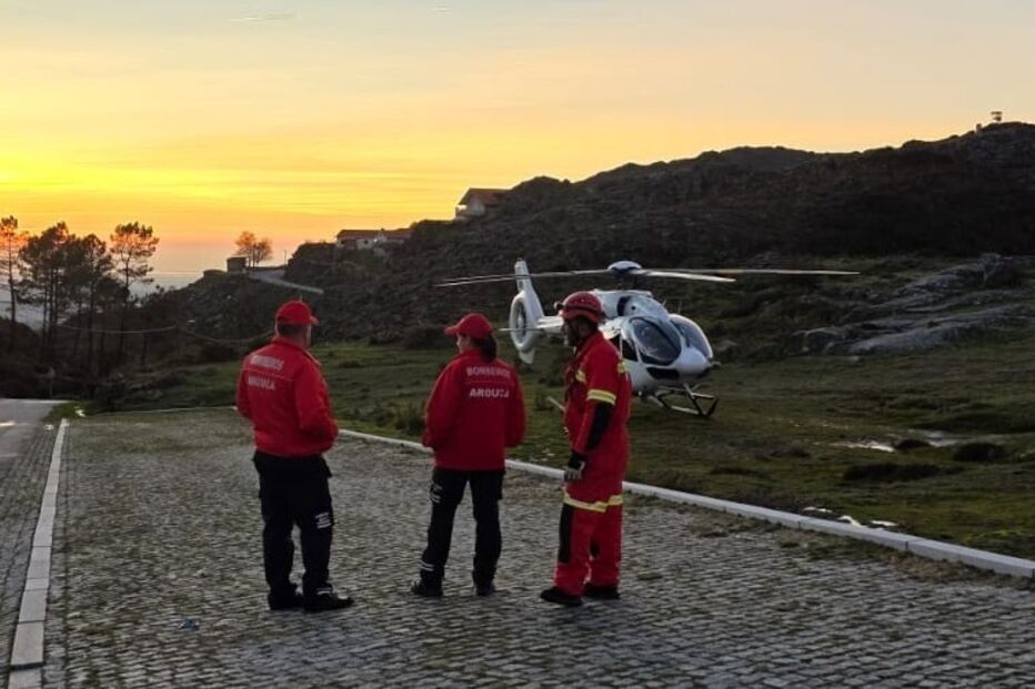 Menina de nove anos cai em zona de serra em Arouca 