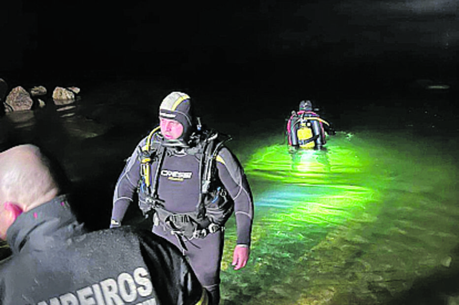 Cernache do Bonjardim enviou mergulhadores