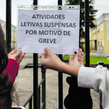 Pais avisados para não deicarem os filhos nas escolas sem verificar que estão abertas