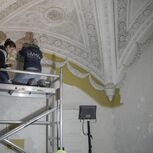 Obras no Quarto das Damas no Palácio da Pena, em Sintra 