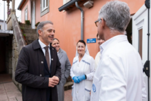 Pedro Duarte visitou centro de acolhimento temporário
