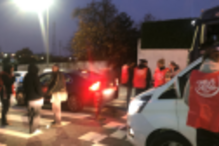 Camião tenta atropelar piquete de greve junto à Bosch em Braga