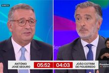 Cotrim acusa Seguro de 'não querer mudar nada'. Adversário aponta que liberal quer fugir de temas da revisão laboral e SNS