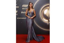 Mariana Monteiro num evento, surgem rumores de romance com eurodeputado