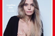 Angelina Jolie aborda a verdade na Time France de dezembro.
