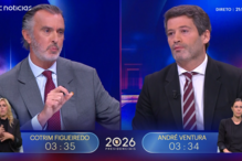 Ventura diz que Marques Mendes continua a ser o candidato 'menos transparente'. Cotrim diz não ter 'nada a esconder'