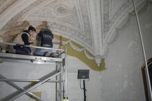 Obras no Palácio da Pena revelam segredo escondido