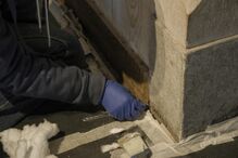 Obras no Palácio da Pena revelam a cor original do Quarto das Damas