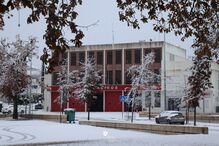 Queda de neve no município Vila Nova de Paiva