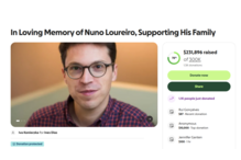 Reunidos quase 200 mil euros para apoio à educação das filhas do físico Nuno Loureiro