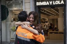 Trabalhadores da Bimba y Lola festejam prémio do 'El Gordo'