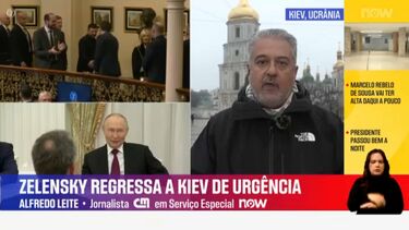"Ucranianos aguardam explicação para o regresso abrupto de Zelensky" a Kiev