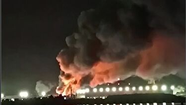 Incêndio deflagra na Siderurgia Nacional no Seixal  