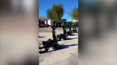 Militares da Guardia Civil têm quatro novos colegas robôs 