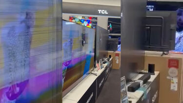 Homem invade loja no NorteShopping e destrói vários equipamentos