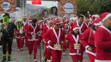 Corrida de Pais Natais anima Cidade do México 