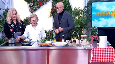 Justa Nobre foi ao ‘Manhã CM’ confecionar polvo à lagareiro com cuscuz