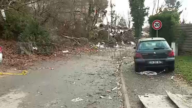 Imagens mostram o local onde filhos de português morreram durante explosão em França