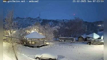 Portugal acordou pintado de branco após nevão intenso durante a noite