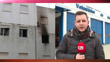 Incêndio em apartamento na Golegã provoca um ferido