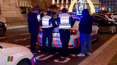 Segunda fase 'festas em segurança' da psp na praça dos restauradores