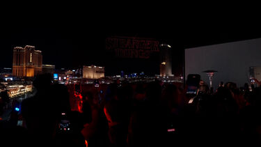 É fã de ‘Stranger Things’? Então vai gostar deste espetáculo de drones 