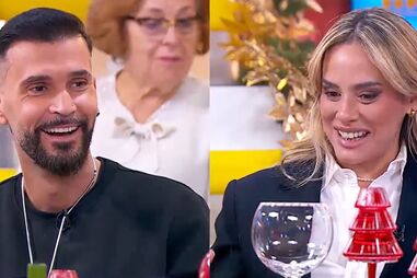 "Tu foste uma vencedora que agrediu as pessoas", diz Bruno Savate em brincadeira com Helena Isabel