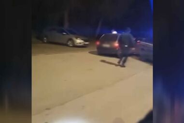 Imagens mostram momento em que condutor alcoolizado e sem carta ignora ordem de paragem. Suspeito atropelou guarda