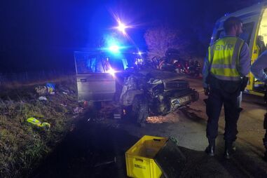 Colisão em Avis faz oito feridos, incluindo um bebé e três em estado grave