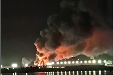 Incêndio deflagra na Siderurgia Nacional no Seixal  